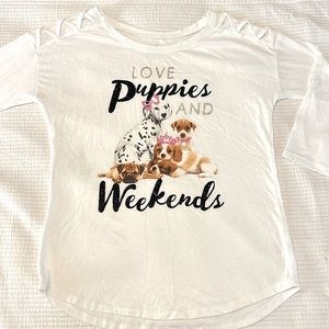 Justice mid sleeve size 14